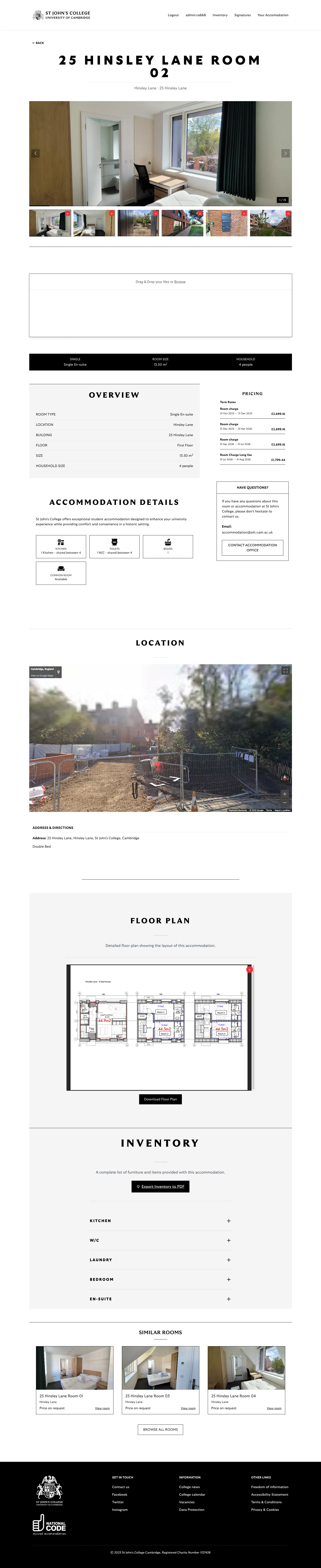 St John's Rooms Detail